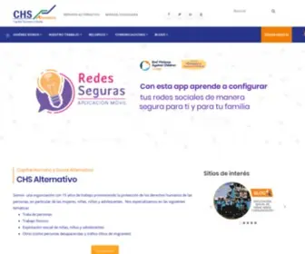 Chsalternativo.org(CHS Alternativo :::: – Buscamos prevenir y combatir la explotación humana) Screenshot