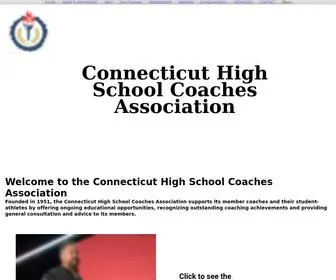 CHsca.org(Connecticut high school coaches) Screenshot