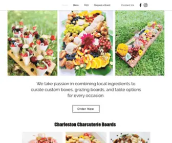 CHscoastalcharcuterie.com(Charcuterie) Screenshot