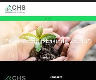 CHS.com.tr(Endüstriyel) Screenshot