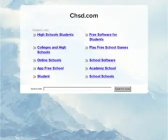 CHSD.com(CHSD) Screenshot