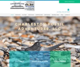 CHsfossiladventures.com(Charleston Fossil Adventures) Screenshot