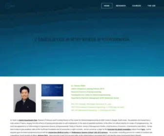 Chsieh.com(C HSIEH @ CGE @ SUNY KOREA @ SUNY STONYBROOK) Screenshot