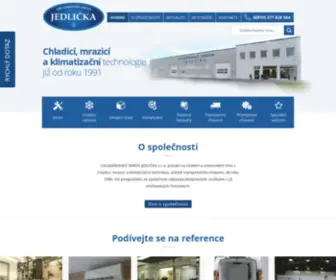 CHsjedlicka.cz(Chlazení Jedlička) Screenshot