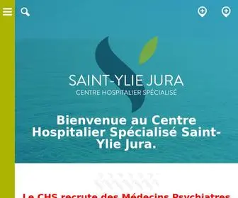 CHsjura.fr(Centre Hospitalier Sp) Screenshot