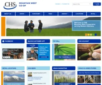 CHsmountainwest.com(CHS Mountain West) Screenshot