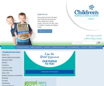 Chsomaha.org(Children's Hospital & Medical Center) Screenshot