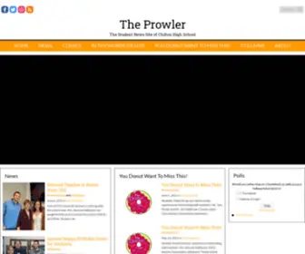 CHSprowler.com(The Student News Site of Chilton High School) Screenshot