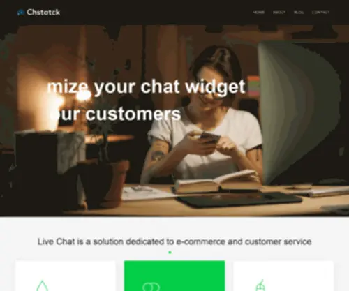 CHstatck.com(The smartest customer live chatting software ever) Screenshot