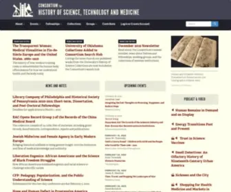 CHSTM.org(Consortium for History of Science) Screenshot