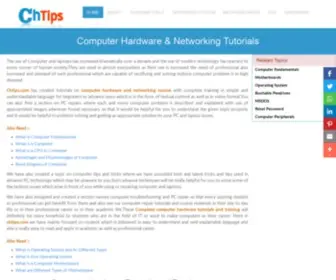 Chtips.com(Computer Basic Tutorials) Screenshot