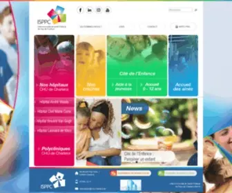 Chu-Charleroi.be(Intercommunale de Sant) Screenshot