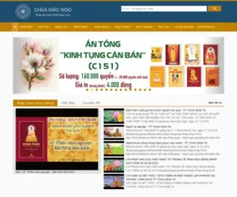 Chuagiacngo.com(CHÙA GIÁC NGỘ) Screenshot