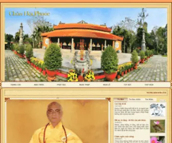 Chuahoiphuoc.net(Chùa Hội Phước) Screenshot