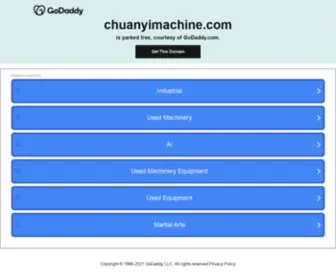 Chuanyimachine.com(佛山市川一精密机械有限公司) Screenshot