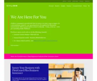 Chubb.my(Redesign-homepage) Screenshot