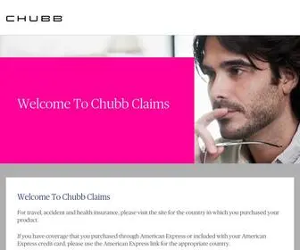 Chubbclaims.com(Chubb Claims) Screenshot