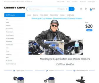 Chubbycups.com(Motorcycle Cup Holders) Screenshot