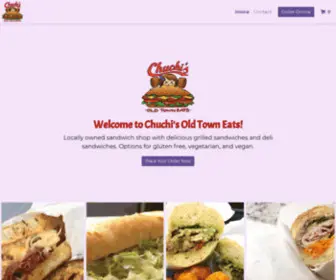 Chuchisoldtowneats.com(CHUCHI'S OLD TOWN EATS) Screenshot