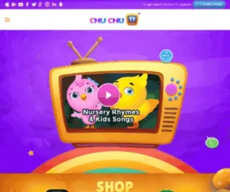 Chuchutv.com(ChuChu TV) Screenshot