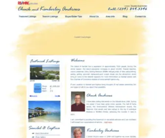 Chuckandrews.com(Sanibel Real Estate) Screenshot