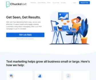 Chuckatext.com(ChuckaText) Screenshot