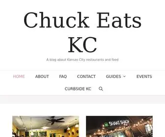 Chuckeatskc.com(Chuck Eats KC) Screenshot