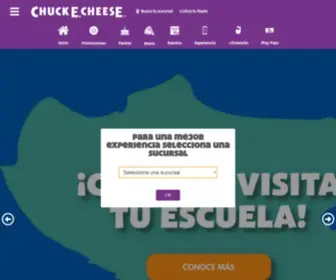 Chuckecheeses.com.mx(Juegos, Fiesta, Premios y Pizza) Screenshot