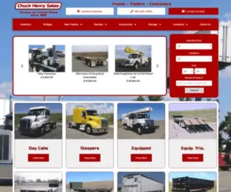 Chuckhenry.com(Chuck Henry Truck Sales) Screenshot