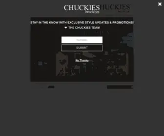 Chuckiesbrooklyn.com(Brooklyn, NY Designer Shoe Boutique) Screenshot