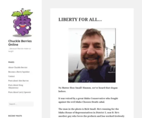 Chuckleberriesonline.com(Chuckle Berries Online) Screenshot