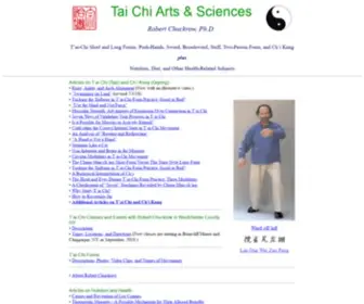 Chuckrowtaichi.com(Robert Chuckrow Tai Chi Arts & Sciences) Screenshot