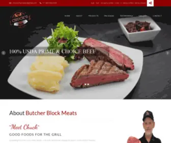 Chucksfinemeats.com(Chuck's Fine Meats) Screenshot