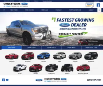 Chuckstevensford.com(Chuck Stevens Automotive) Screenshot