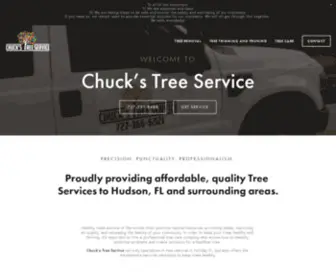 Chuckstreeservices.com(Chuck's Tree Service) Screenshot