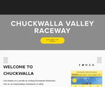 Chuckwalla.com(Chuckwalla Valley Raceway) Screenshot