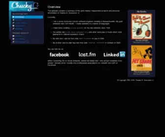 Chuckyg.com(ChuckyG Overview) Screenshot