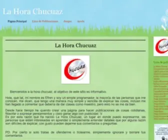 Chucuaz.com(La Hora Chucuaz) Screenshot