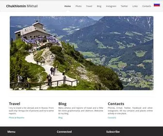 Chukhlomin.com(Chukhlomin Mikhail) Screenshot