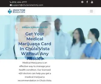 Chulavistammj.com(Chula Vista 420 Doctors Provide) Screenshot