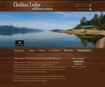 Chulitnalodge.com(Chulitna Lodge Alaska Wilderness Retreat) Screenshot