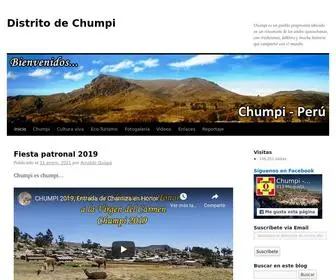 Chumpi.info(Distrito de Chumpi) Screenshot