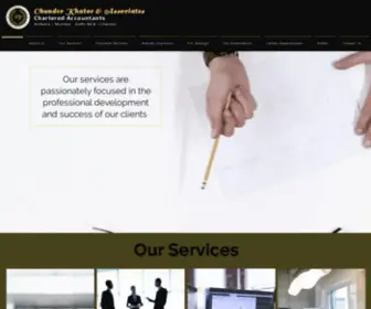 Chunderkhator.com(Financial Consultancy) Screenshot