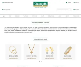 ChungathJewellery.com(Best Gold & Diamond Jewellery In Cochin) Screenshot