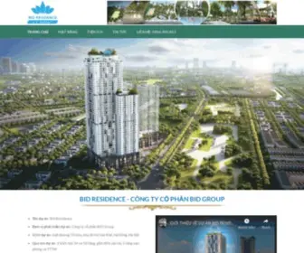 Chungcubidresidence.com.vn(Bid Residence) Screenshot