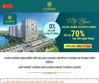 Chungcuepichome.com(Chung) Screenshot