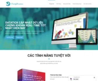 Chungkhoanso.com(DataTick phần mềm cập nhật gía chứng khoán Real) Screenshot