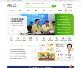 Chungnam.net(충청남도) Screenshot