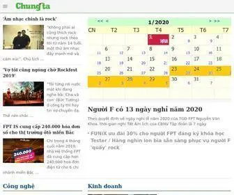 Chungta.vn(Trang tin nội bộ của tập đoàn FPT) Screenshot
