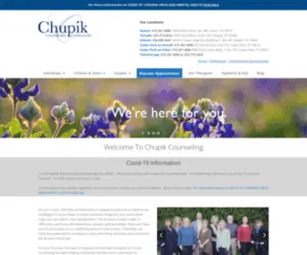 Chupikcounseling.com(Chupik Counseling Home) Screenshot